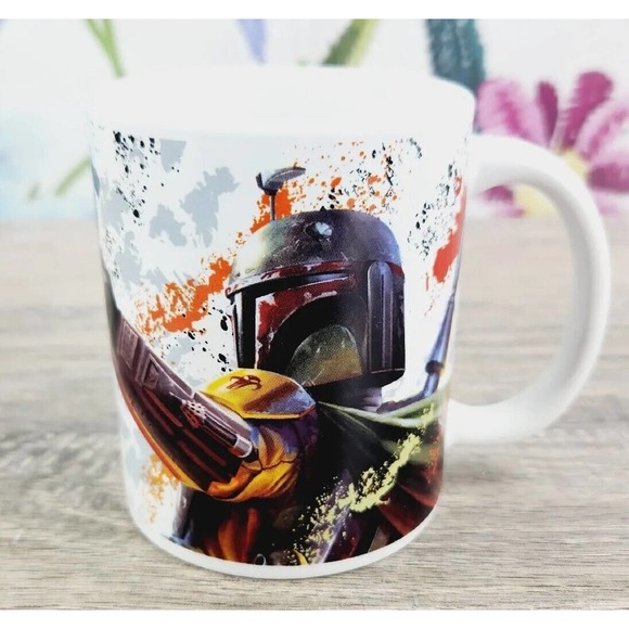Galerie Star Wars Boba Fett 13 Oz Coffee Mug Cup Lucasfilm Disney - Picture 1 of 7